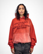Aknart Gallery Archive Hoodie Red